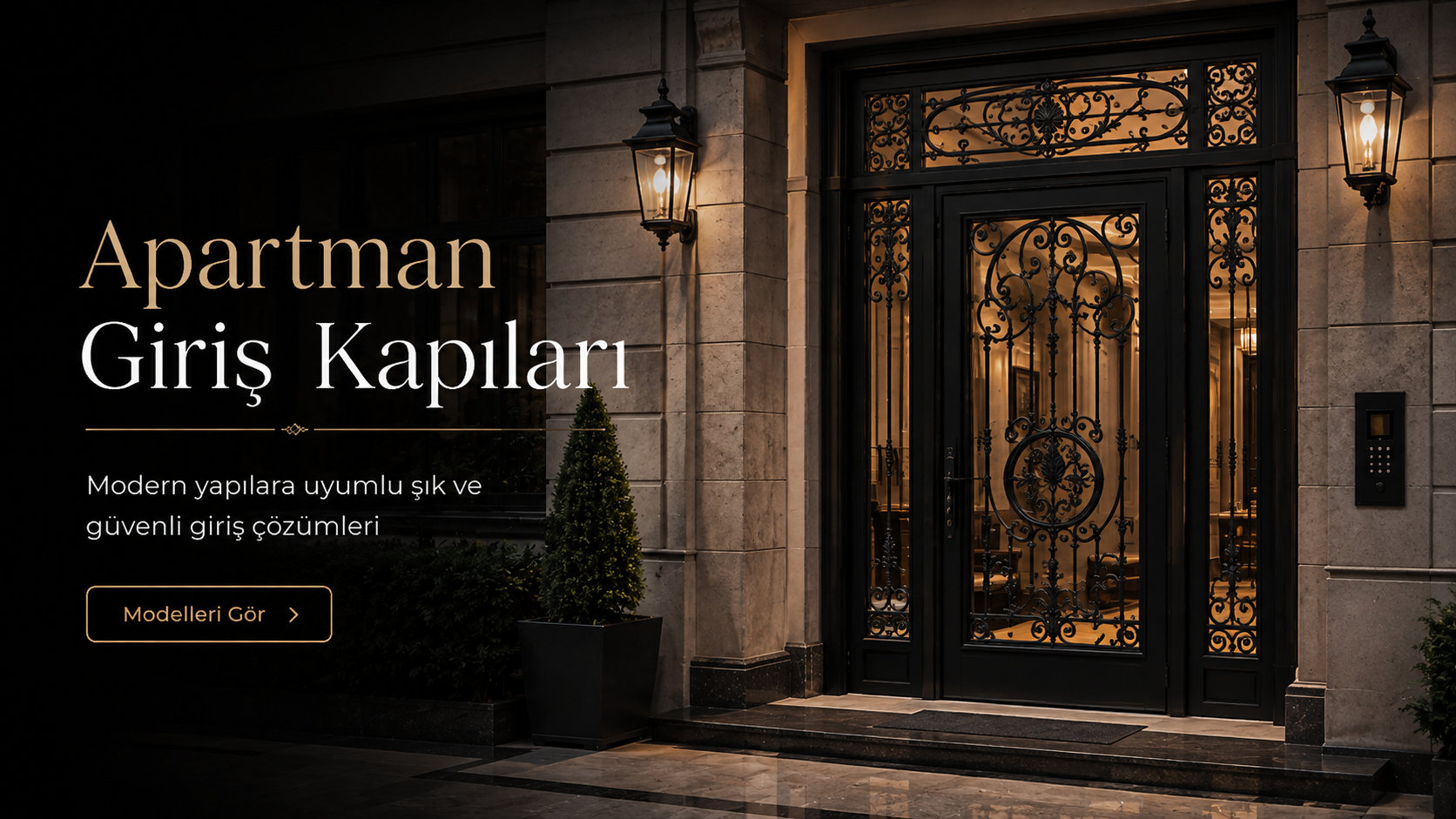 Ferforje Bina Kapıları